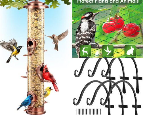 Backyard & garden must haves🪴 cover photo collage