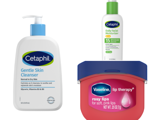 Simple Beauty Essentials cover photo collage