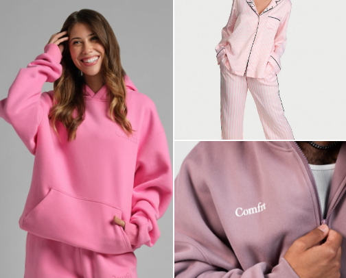 Best comfort clothes cover photo collage