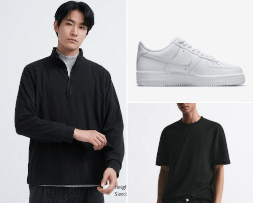 Mens Closet Essentials cover photo collage