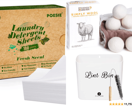 Laundry Essentials cover photo collage