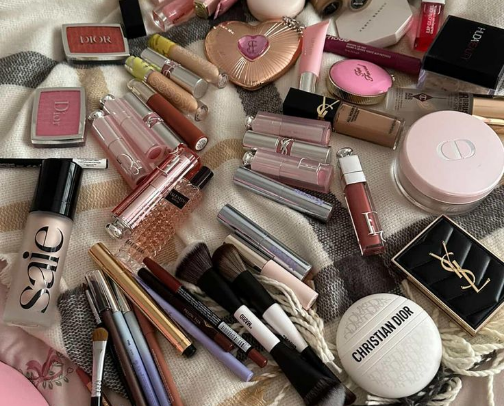 make up recos !! cover photo collage