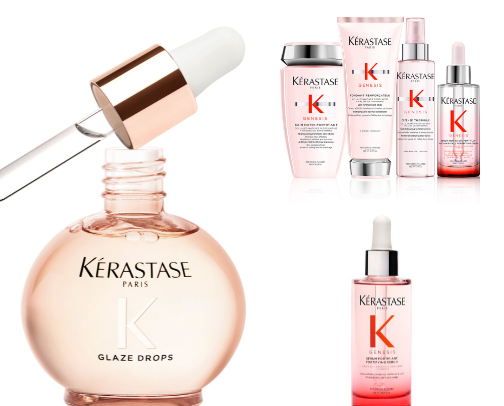 ✨Shine with Kérastase – beauty begins with care.🌟 cover photo collage