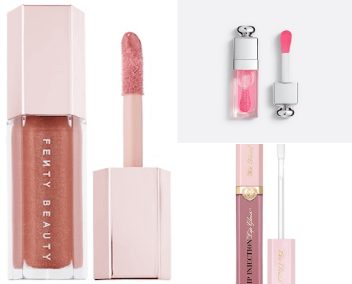 Lipgloss faves cover photo collage
