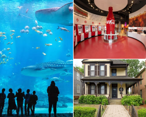 Travel Diaries: Atlanta, Ga cover photo collage