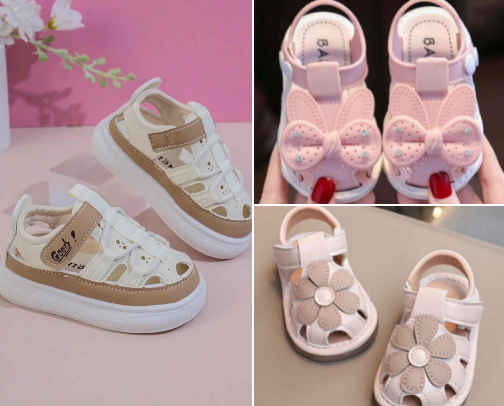 Baby girl SHOES from SHEIN! Walk comfy kids!🥰 cover photo collage