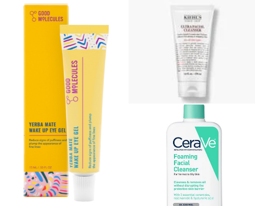 my skincare routine cover photo collage