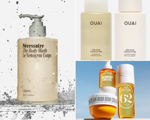 body care cover photo collage