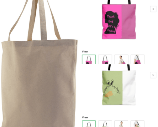Tote Bags and Sunglasses cover photo collage