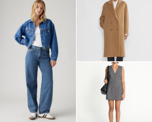 Favorite clothing cover photo collage