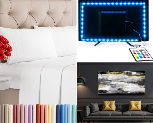 Amazon affordable housing decor cover photo collage