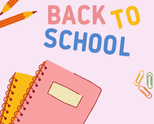 Back To School cover photo collage