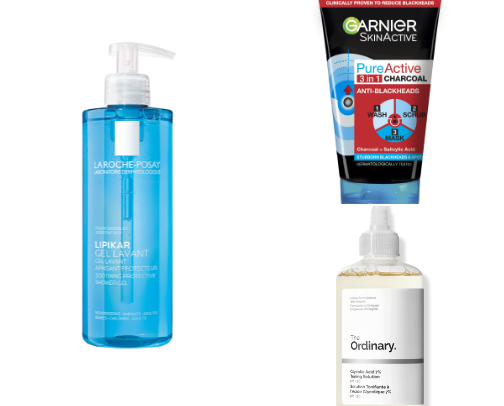 Exfoliating and hydrating night time routine cover photo collage