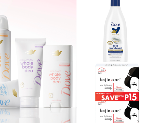 Self care essentials for shower and post shower cover photo collage