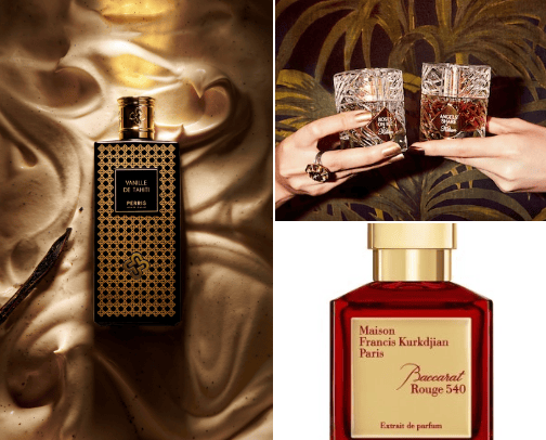 it girl parfumes cover photo collage