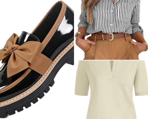 What's in my closet (Office fashion) cover photo collage