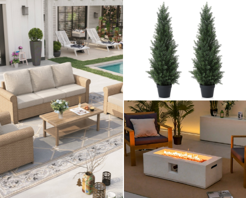 The Perfect Patio cover photo collage