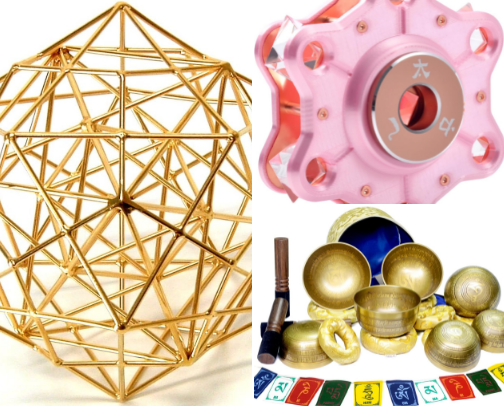 Spiritual Healing tools cover photo collage