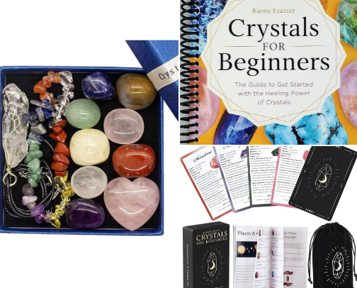 Crystal Healing for Beginners cover photo collage
