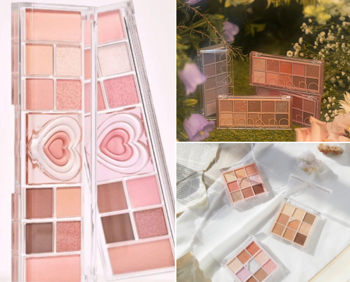 The only K-beauty eyeshadow palettes I’d recommend! cover photo collage