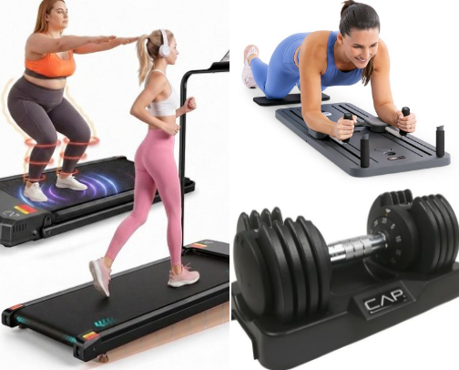 My Workout at Home Essentials cover photo collage