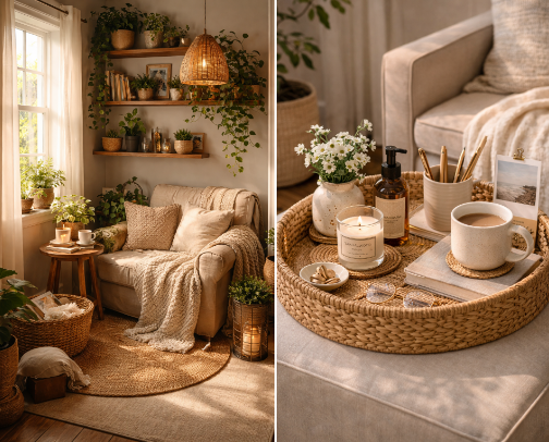 Things That Quietly Made My Home Feel Less Overwhelming cover photo collage