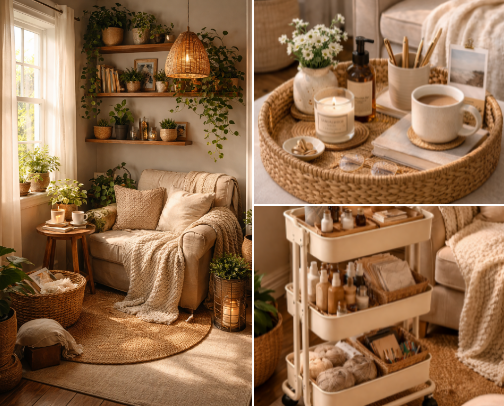 Things That Quietly Made My Home Feel Less Overwhelming cover photo collage
