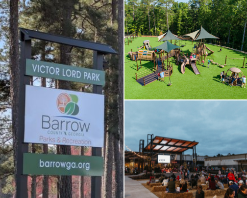 Fun places in Georgia cover photo collage