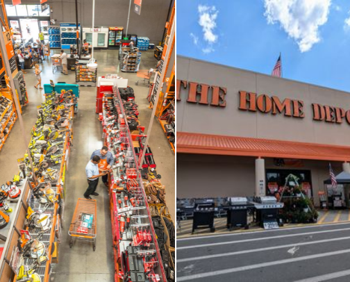 Home Depot🧡 cover photo collage
