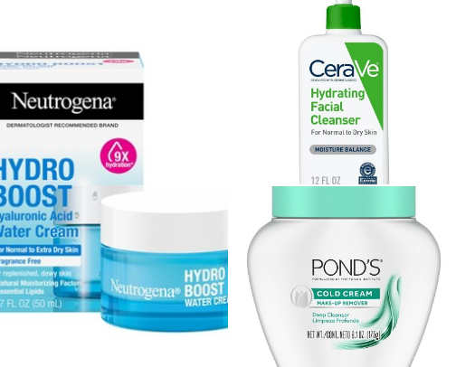 Skin Care- Budget friendly cover photo collage