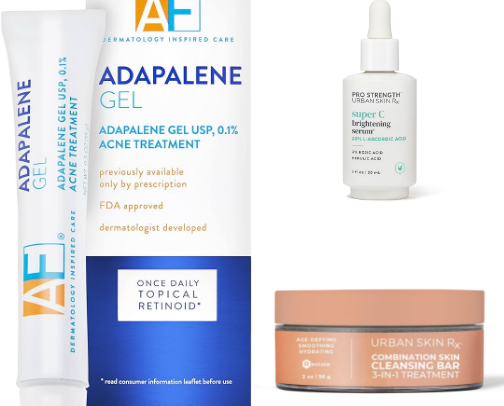 Products that cleared up my acne within weeks! cover photo collage