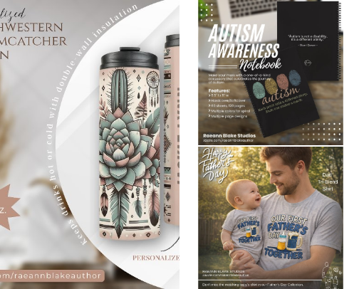 The World of Zazzle cover photo collage