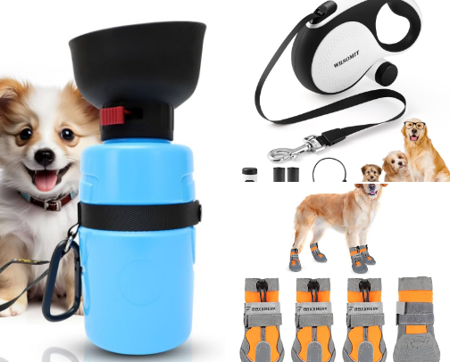 Travel Essentials for Dogs cover photo collage