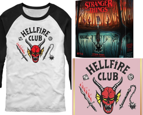 STRANGER THINGS MERCH cover photo collage