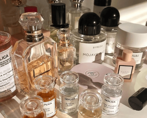 Perfumes cover photo collage