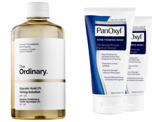Skincare cover photo collage