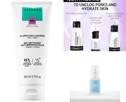 Skincare for sensitive skin cover photo collage