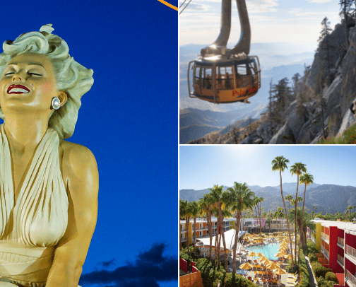 Exploring Palm Springs! cover photo collage