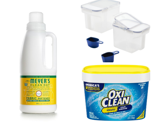 Fresh & Clean Laundry Room Essentials cover photo collage
