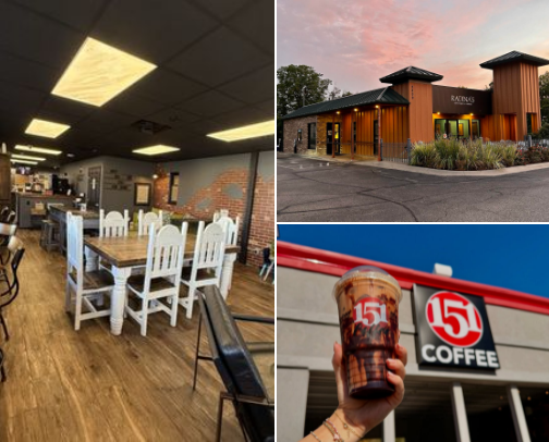 Kansas (Fort Riley area) coffee shops cover photo collage