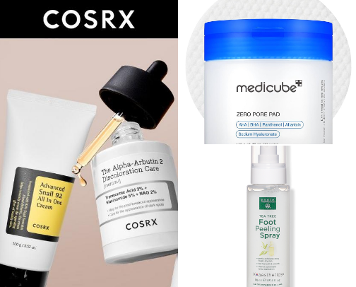 My favorite beauty recs cover photo collage