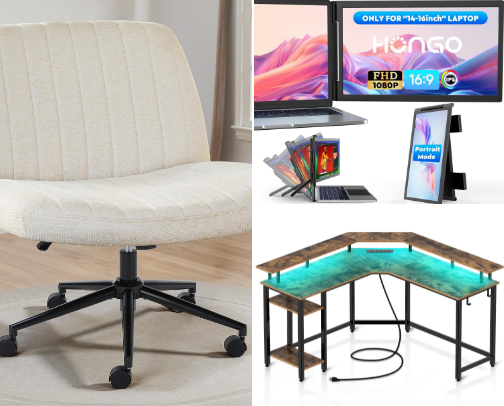 Remote working must haves! cover photo collage