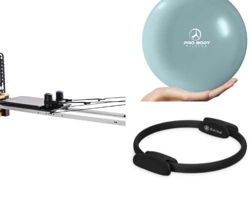 Pilates Princess on a Budget cover photo collage