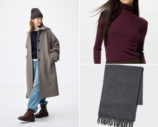 My Favourite Women's Winter Clothing Essentials from UNIQLO and GU cover photo collage