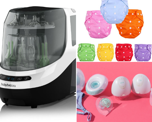 Must Have Baby Items cover photo collage