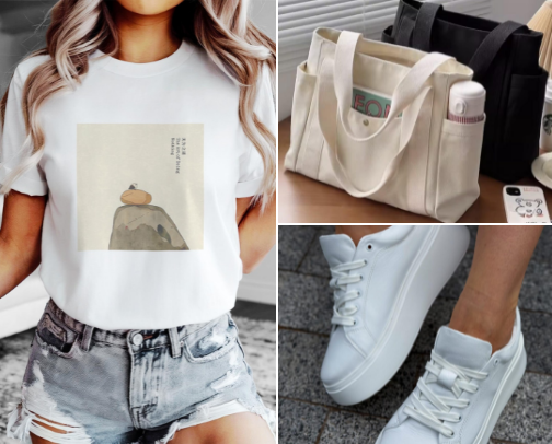 Campus Chic OOTD lists! cover photo collage