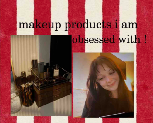 makeup products i am obsessed with ! cover photo collage