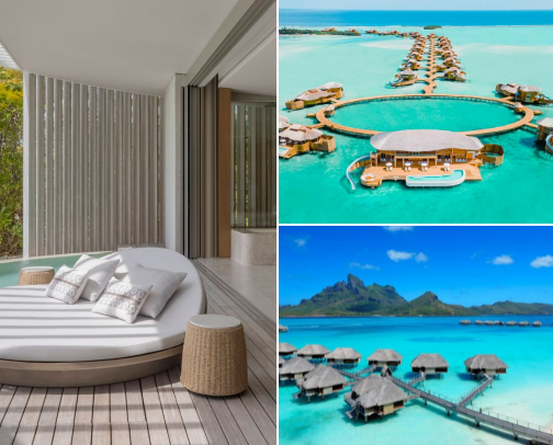 Stunning Beachfront Hotels Around the World cover photo collage