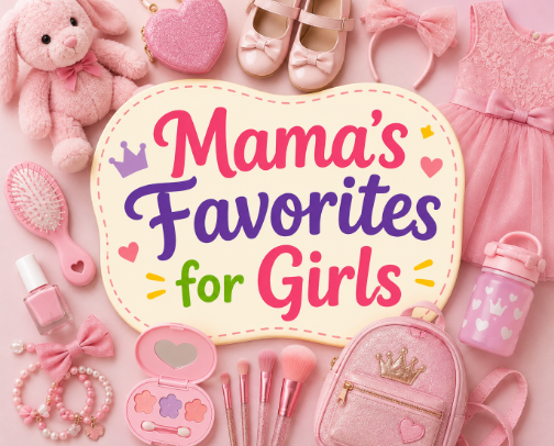Mama’s Favorites for Girls cover photo collage