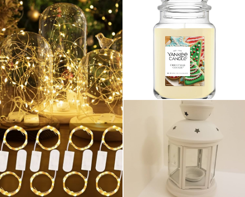 Holiday Home Glow cover photo collage